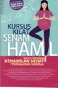 KURSUS KILAT SENAM HAMIL