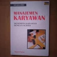 MANAJEMEN KARYAWAN