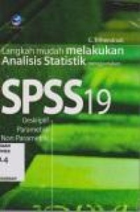 Langkah Mudah Melakukan Analisis Statistik Menggunakan SPSS 19 (+CD)