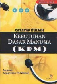 Catatan Kuliah Kebutuhan Dasar Manusia (KDM)