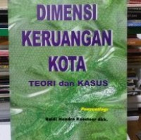 Dimensi keruangan kota teori dan kasus