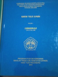Gambaran Faktor-Faktor Yang Berhubungan Dengan Kejadian Perdarahan Trimester I Di RSUD Arifin Achmad Provinsi Riau Tahun 2012