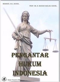 PENGANTAR HUKUM INDONESIA