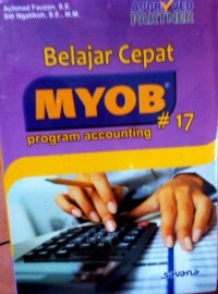 BELAJAR CEPAT MYOB PROGRAM ACCOUNTING #17