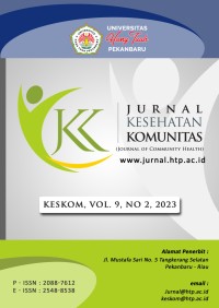 Jurnal  Kesehatan Komunitas (Journal Of Community Health)