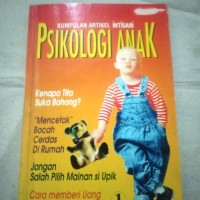 Image of Kumpulan Artyikel Intisari Psikologi Anak