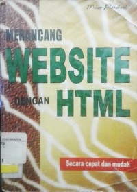 Merancang WEBSITE Dengan HTML