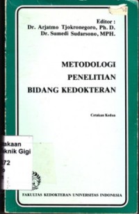 Metodologi Penelitian Bidang Kedokteran