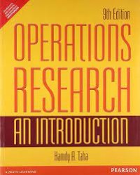 Operations Research an Introduction ed.2