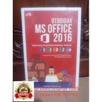 Otodidak ms office 2016