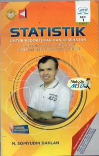 STATISTIK UNTUK KEDOKTERAN DAN KESEHATAN