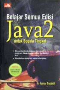 belajar semua edisi java 2 untuk segala tingkat