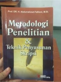 Metodologi Penelitian & Teknik Penyusunan Skripsi