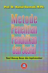 metode penelitian pendidikan dan sosial