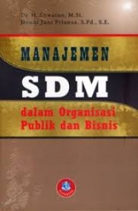 Image of Management SDM Dalam Organisasi Publik Dan Bisnis