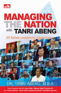 MANAGING THE NATION WITH TANTRI ABENG