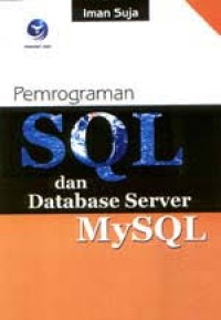 Image of Pemrograman SQL dan database server mysql