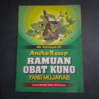 Aneka Resep Obat Kuno Yang Mujarab Lengkap
