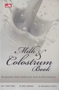 milk & colostrum book KEAJAIBAN SEREA MANFAAT SUSU KOLOSTRUM