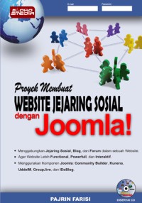 Proyek Membuat WEBSITE JEJARING SOSIAL dengan JOOMLA