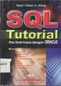 SQL + tutorial : Plus studi kasus dengan Oracle